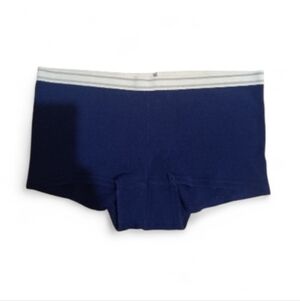 HANES Women's Navy Blue Boyshort Panty NWOT